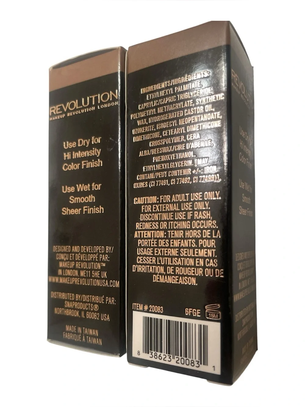 Makeup Revolution new set